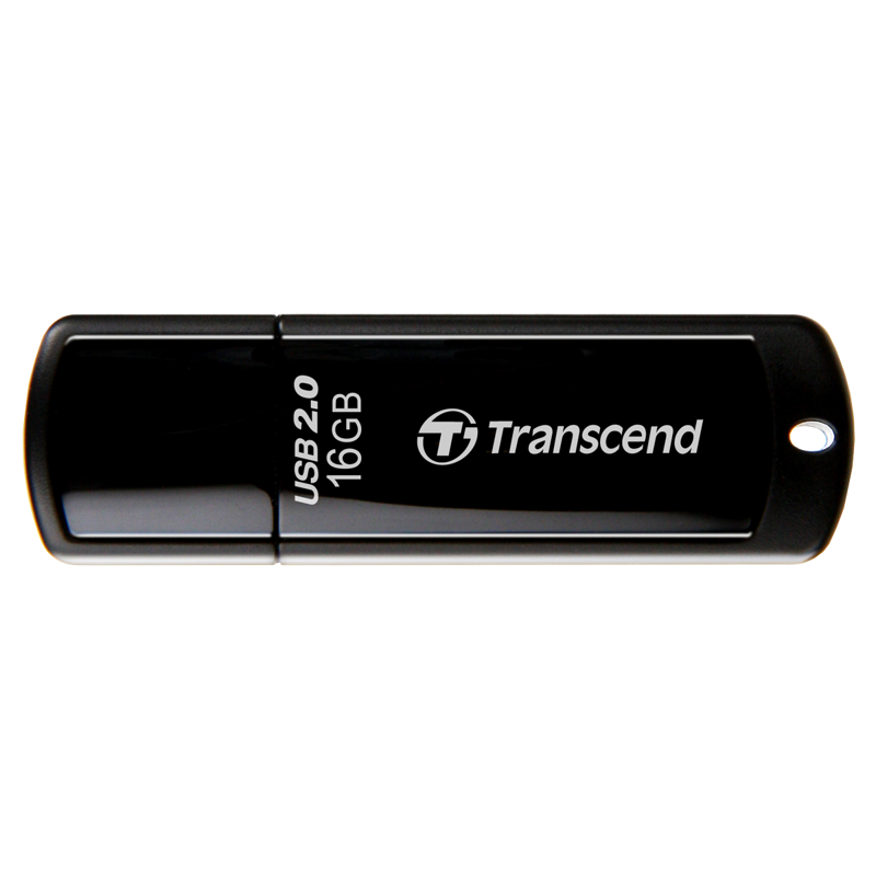 Флеш-накопитель Transcend 16GB JetFlash 350 (Black) USB 2.0