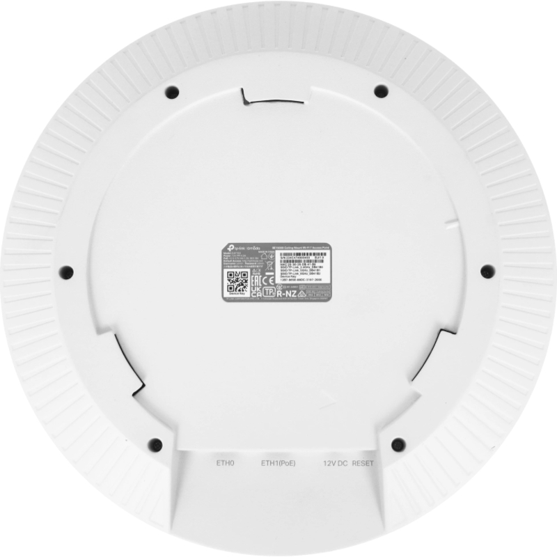 беспроводная точка доступа TP-Link EAP783, Omada  BE19000 Ceiling Mount Tri-Band Wi-Fi 7 Access Poin