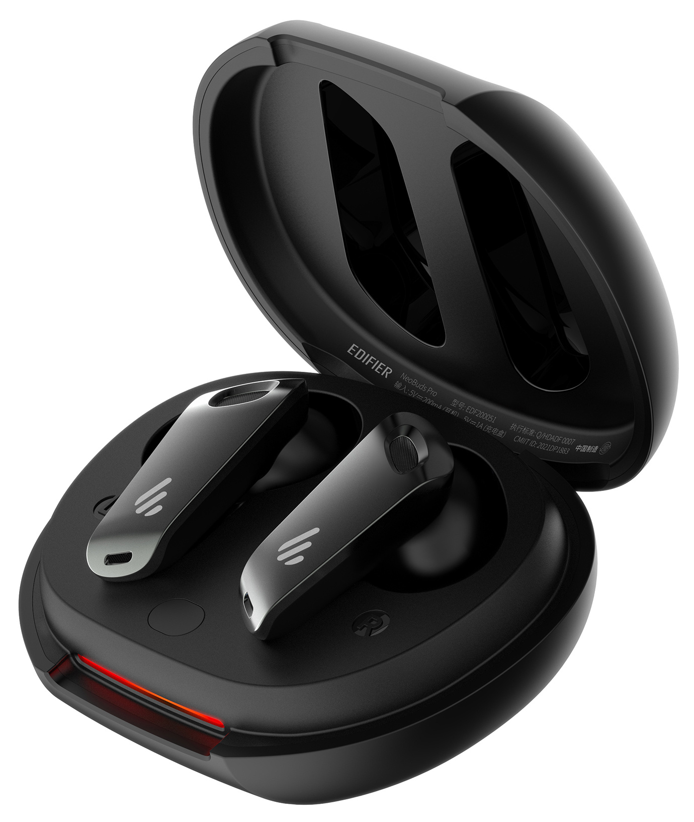 Гарнитура вкладыши Edifier NeoBuds Pro черный беспроводные bluetooth в ушной раковине