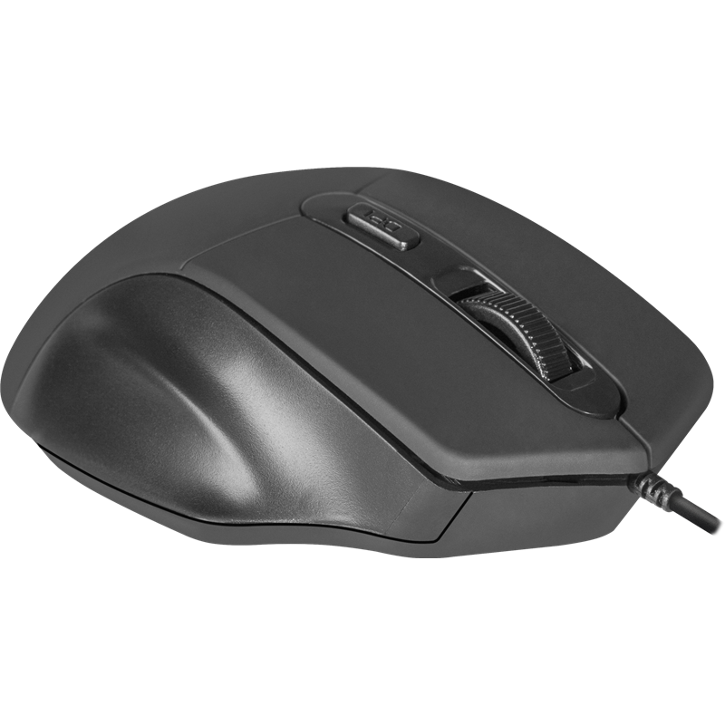 Мышь Defender Datum MB-347 черный оптическая 1600dpi USB 3but (52347)