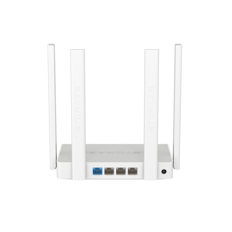 Роутер беспроводной Keenetic Netcraze Viva (NC-1913) AC1200 10/100/1000BASE-TX/4G ready белый