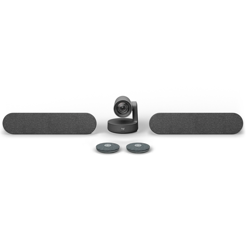 Камера Web Logitech ConferenceCam Rally 960-001242 черный (3840x2160) USB3.0 с микрофоном для ноутбу