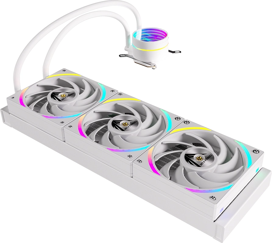 Система водяного охлаждения Formula Oasis L360 ARGB Soc-AM5/AM4/1200/2066/1700/1851 белый 4-pin 1-27