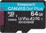 Флеш карта microSDXC 64GB Kingston SDCG3/64GBSP Canvas Go! Plus w/o adapter