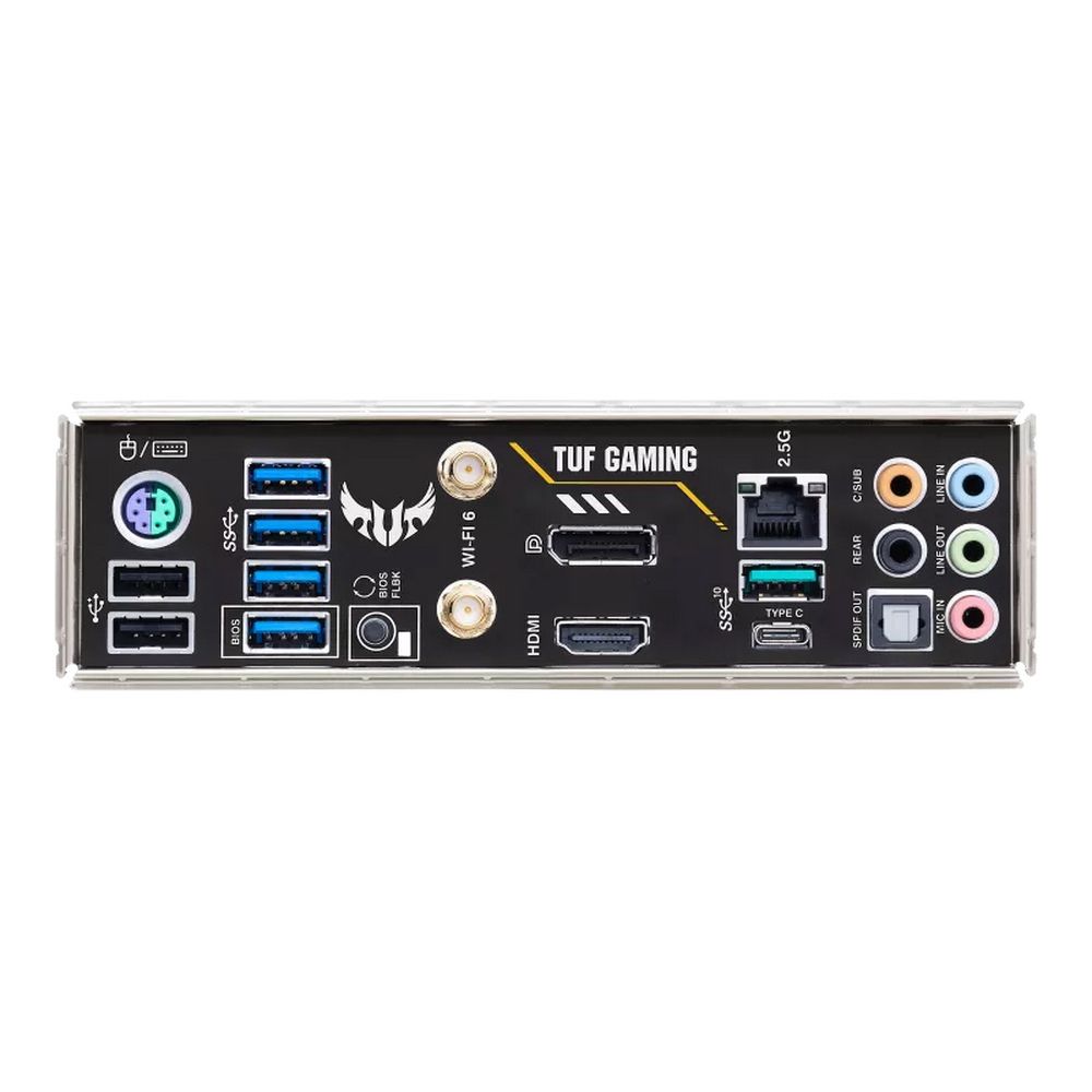 Материнская плата Asus TUF GAMING B550M-PLUS WIFI II Soc-AM4 AMD B550 4xDDR4 mATX AC`97 8ch(7.1) 2.5
