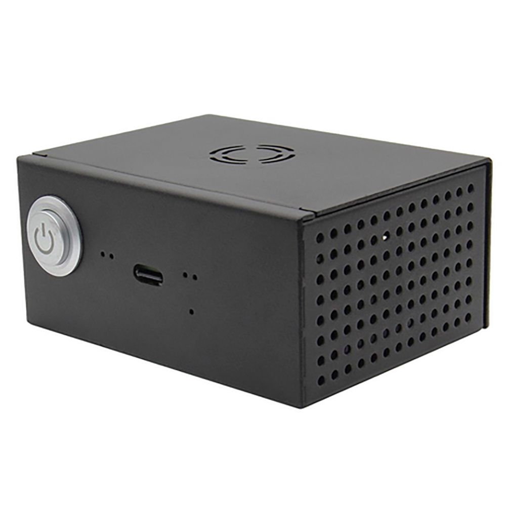 Корпус ACD KP561 Metal Case + Power Control Switch + Cooling Fan Kit for Raspberry Pi X820 v3.0 (X80