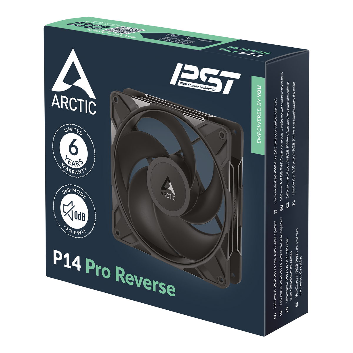 Вентилятор корпусной ARCTIC P14 Pro Reverse  retail  арт. (ACFAN00329A)