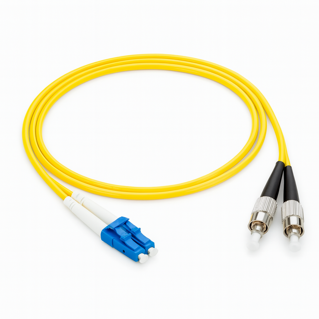 Оптический патч корд ADVANT ADVOS2-PCD01-FCLC-UU-LY, Патчкорд, тип волокна - OS2, Duplex. Разъемы: LC/UPC, FC/UPC, стандарт . Диаметр кабеля - 3.0, оболочка LSZH. Длина: 1 м/ Advant ADVOS2-PCD01-FCLC-UU-LY