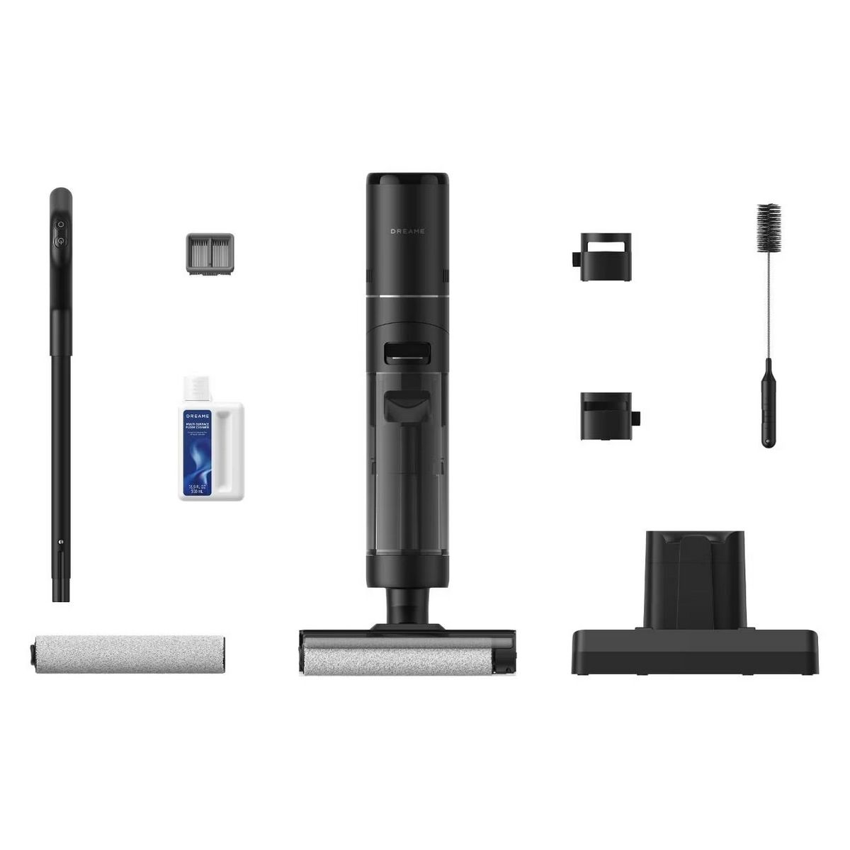 Беспроводной пылесос для влажной и сухой уборки Dreame Wet and Dry Vacuum H12S Black