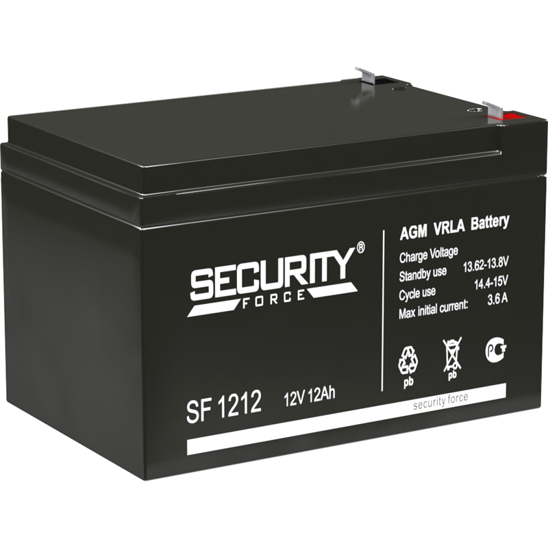 Аккумуляторная батарея SECURITY FORCE SF 1212