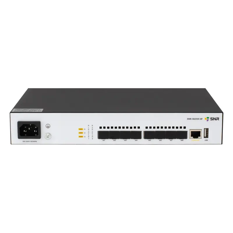 Коммутатор SNR SNR-S5210X-8F (L2+) 8SFP+ управляемый