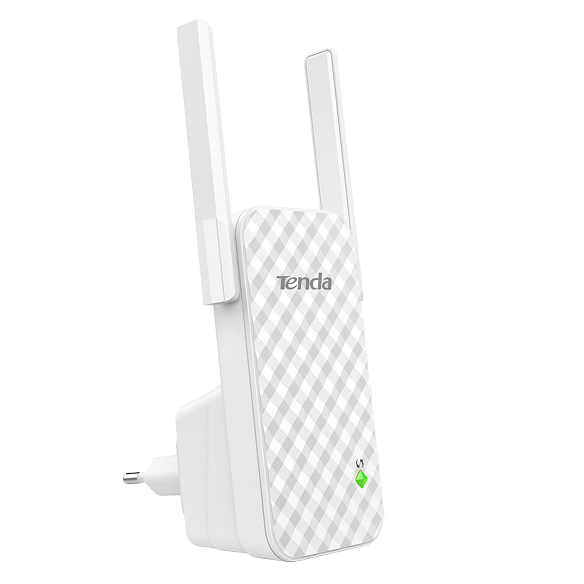 TENDA A9 Wi-Fi повторитель беспроводного сигнала стандарта N300 с двумя внешними антеннами 3dBi