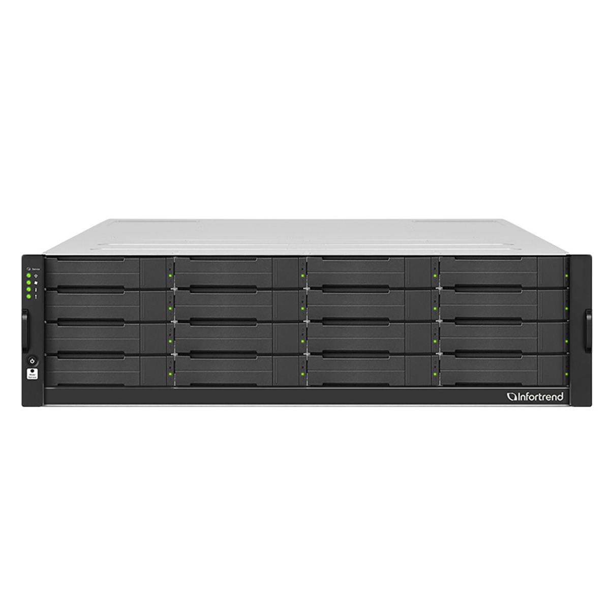 Сетевой накопитель Infortrend GSi 5016GU-F 3U/16bay, single controller system including 1xIntel Xeon
