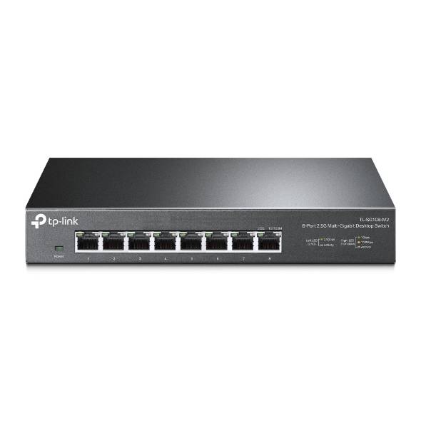коммутатор TP-Link TL-SG108-M2, 8-Port 2.5G Multi-Gigabit Desktop Switch