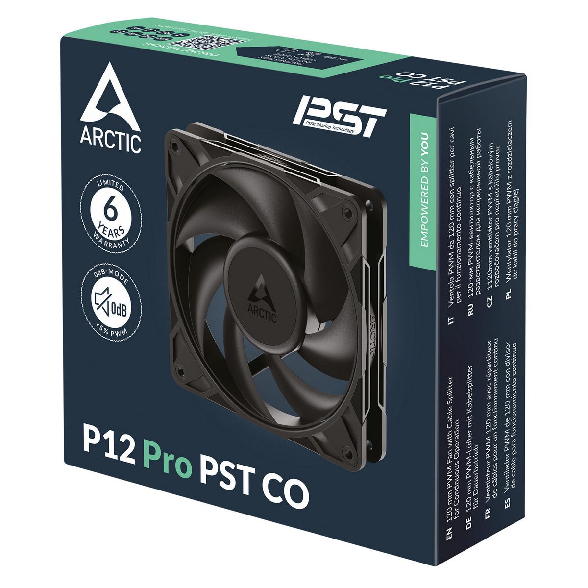 Вентилятор корпусной ARCTIC P12 Pro PST CO - retail (ACFAN00312A)