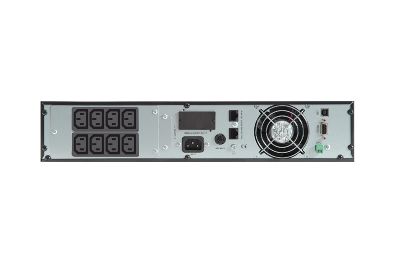 Источник бесперебойного питания (8953) Бастион SKAT-UPS 1500ВА/1350Вт RACK 2U/On-Line/3хБезАКБ/8хС13