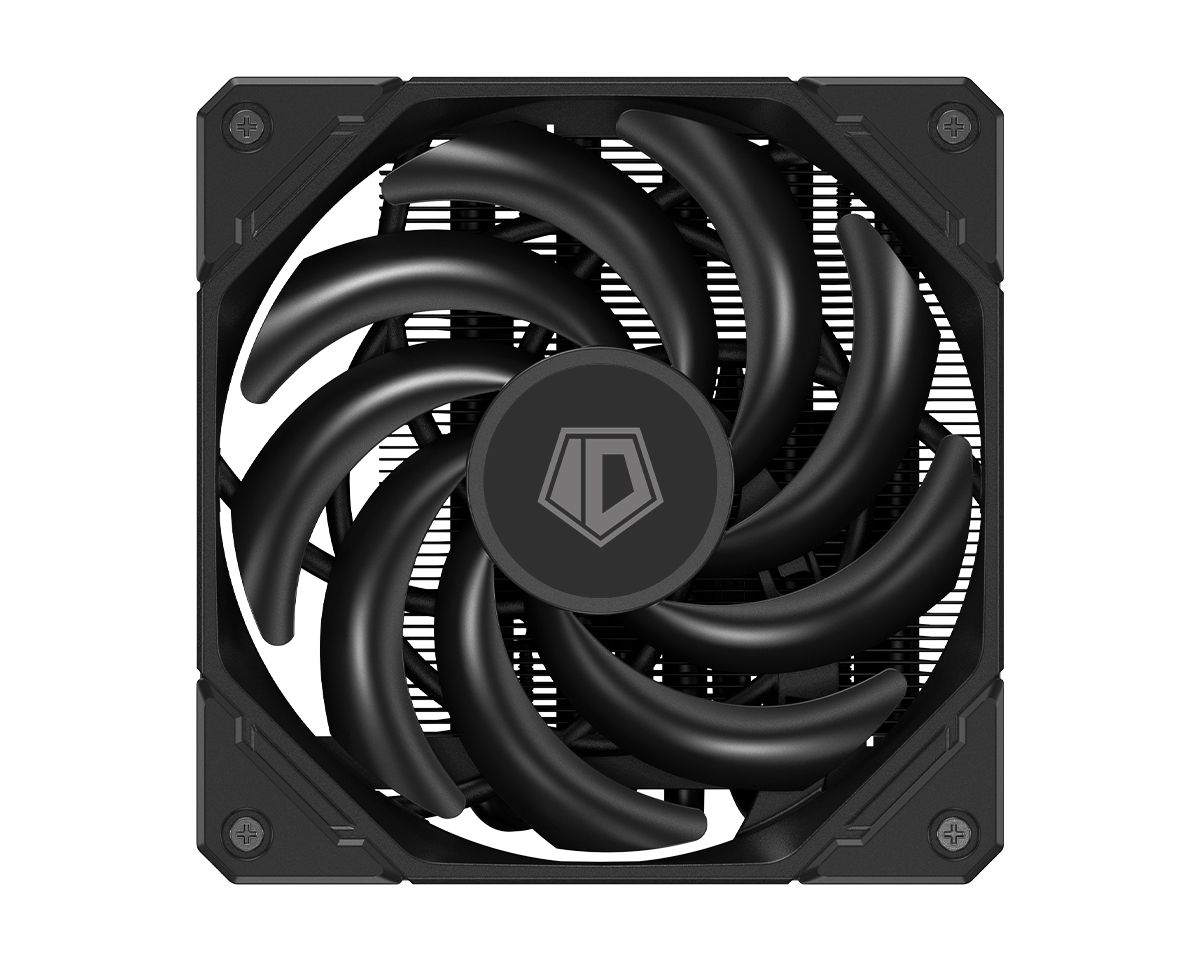 Устройство охлаждения(кулер) ID-Cooling IS-50X V3 Soc-AM5/AM4/1200/1700/1851 черный 4-pin 14-30dB Al
