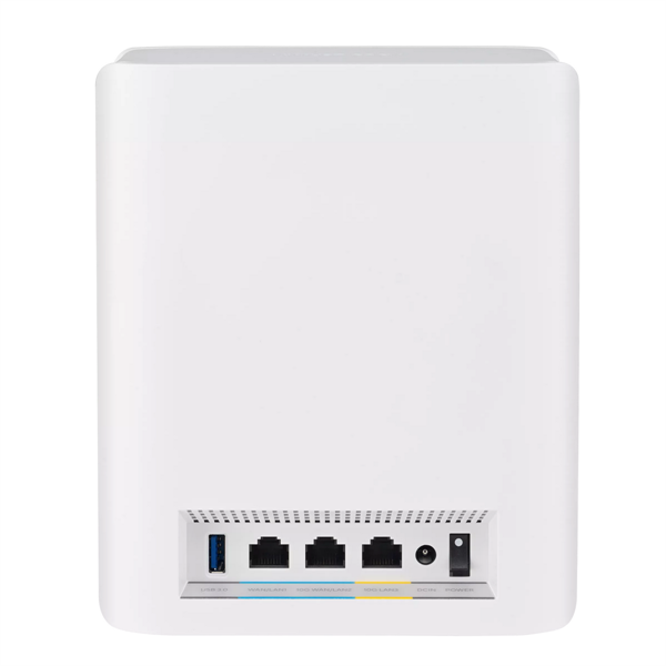 Маршрутизатор ASUS BT10(W-2-PK) (BT10(W-2-PK)/EU) WiFi 7 2x10G 1G USB 11529+5764+688Mbps 6GHz/5GHz/2