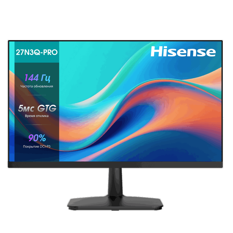 Монитор Hisense 27" 27N3Q-PRO черный IPS LED 16:9 HDMI M/M матовая 1000:1 250cd 178гр/178гр 1920x108