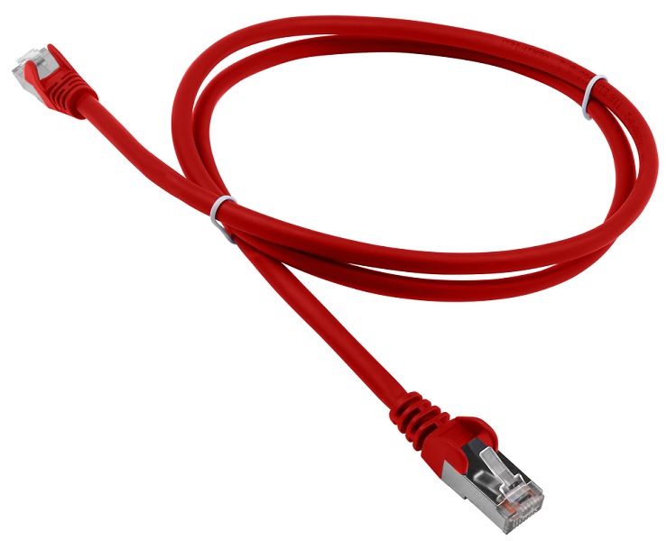 Патч-корд Патч-корд LANMASTER LSZH FTP кат.5e, 1.0 м, красный