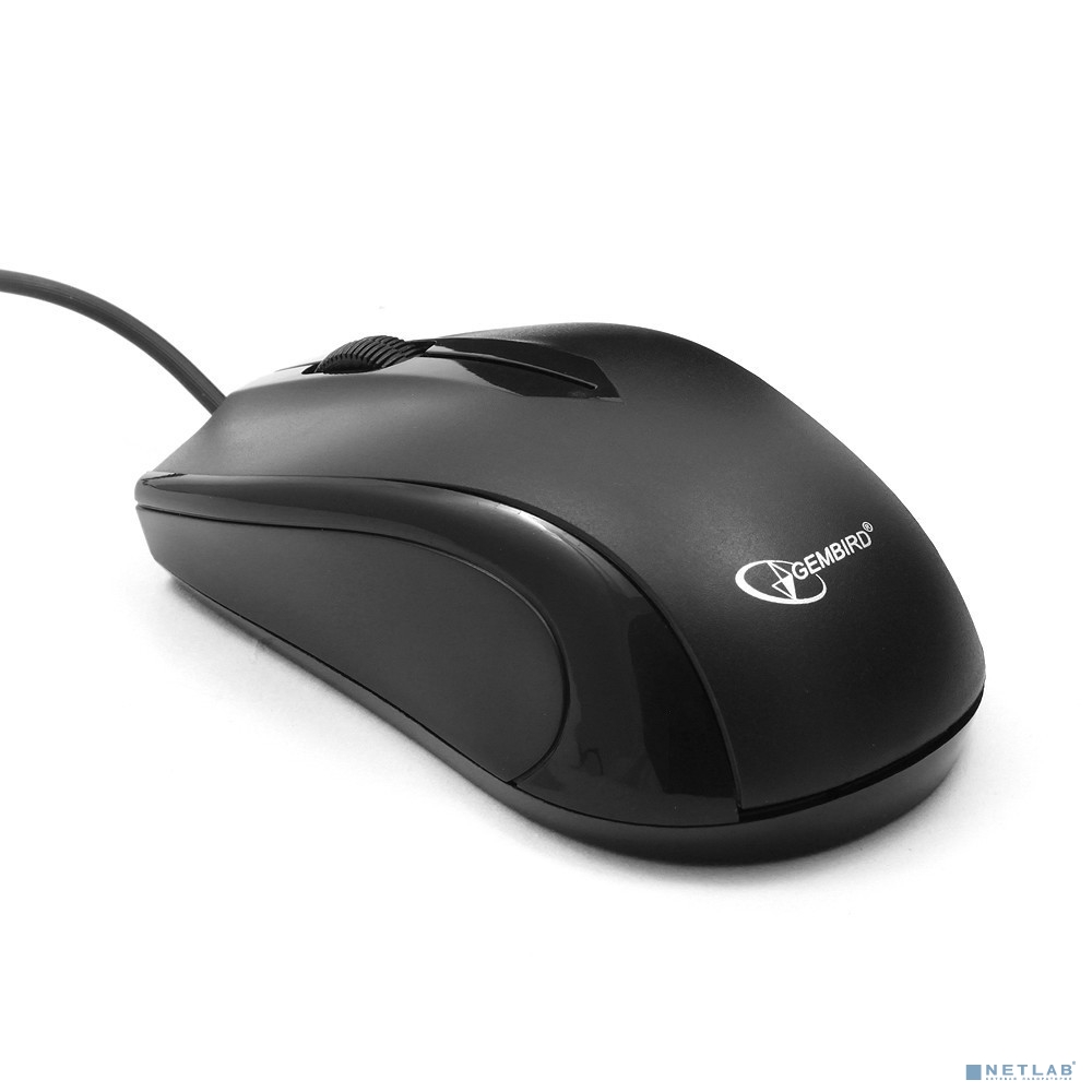 Мышь Gembird MUSOPTI9-905U, USB, черный, 2кн., 1000DPI (205731)