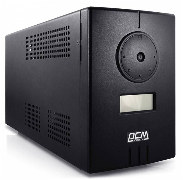 Источник бесперебойного питания Powercom Infinity, Line-Interactive, 500VA/300W, Tower, 2xSchuko, LC