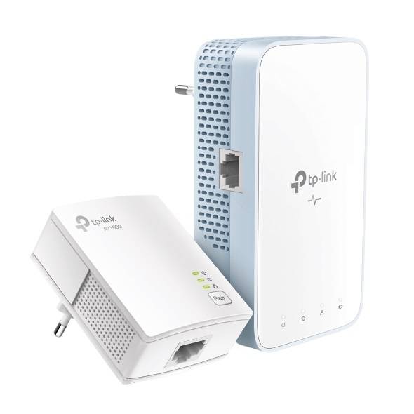 Сетевой адаптер HomePlug AV TP-Link TL-WPA7517 KIT AV1000 Gigabit Ethernet (упак.:2шт)