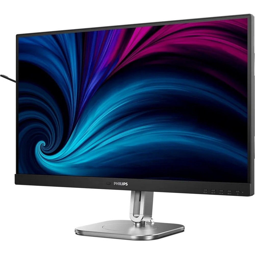 МОНИТОР 27" PHILIPS 27B2N4500/00 Silver-Black с поворотом экрана (IPS, 2560x1440, 120Hz, 4 ms, 178°/