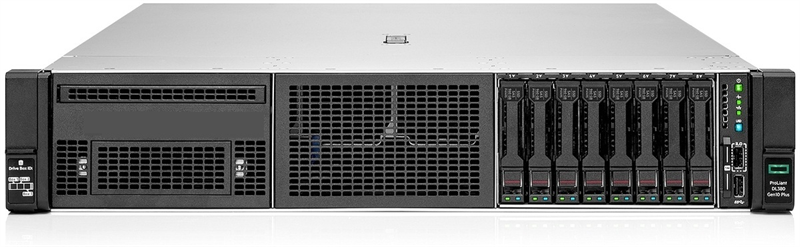 Сервер ProLiant DL380 Gen10+ 2U Rack 8SFF|no:CPU/HS,RAM,Drive|SR416i-a (4GB FBWC)|4x1Gb OCP3|6xMPFan