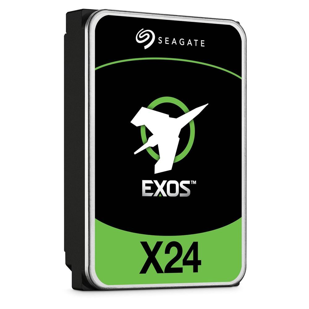 Жесткий диск серверный  3.5" 20TB Seagate Exos X24 SAS 12Gb/s, 7200rpm, 512MB, 512e, Bulk {20}
