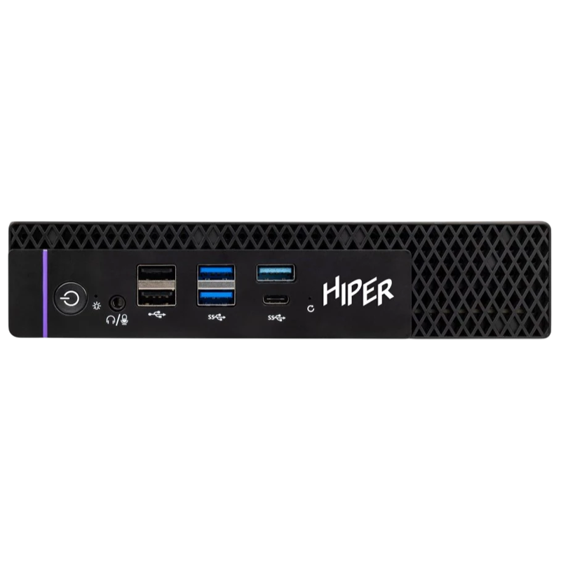 Мини ПК HIPER FACTUM FT20  Intel Core i5 14400(2.5Ghz)/16384Mb/512PCISSDGb/noDVD/BT/WiFi/war 1y/1.3k