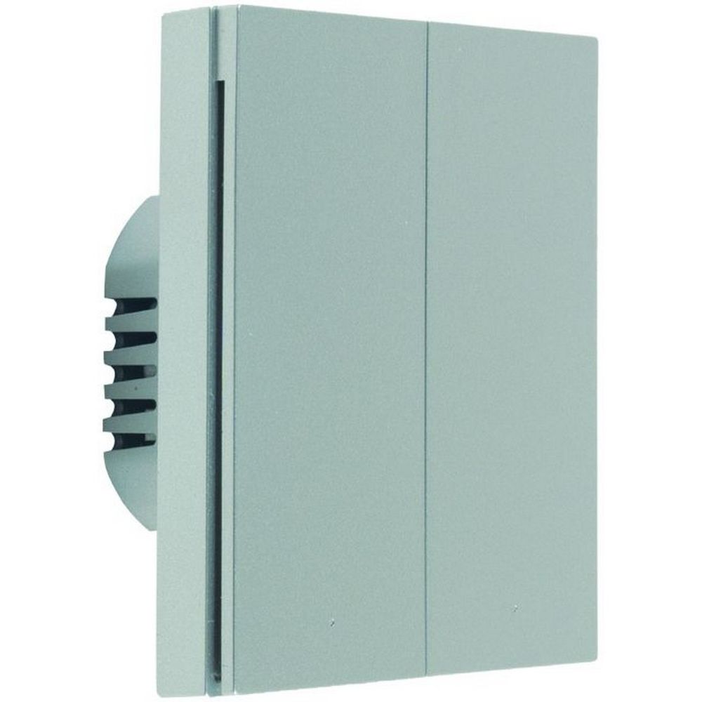 Умный дом Aqara Выключатель двухклавишный без нейтрали Aqara Smart Wall Switch H1 EU (WS-EUK02gr)