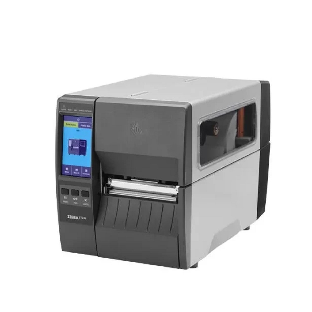 Принтер этикеток коммерческий Zebra ZT231, TT, 4", 203 dpi, Tear, EU/UK Cords, USB, Serial, Ethernet