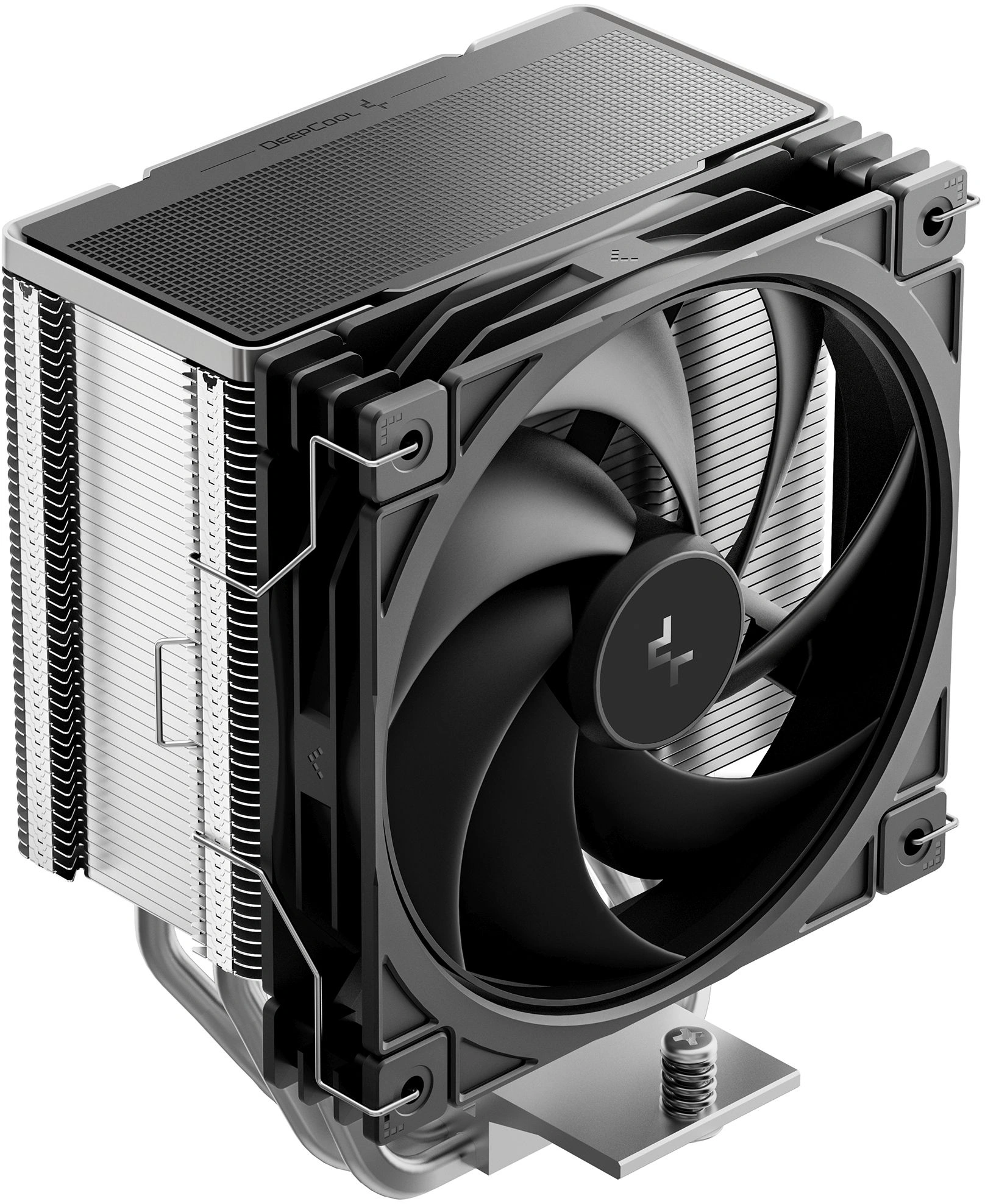 Кулер для процессора DEEPCOOL AG600 LGA1851/1700/AM5/AM4 (12шт/кор, TDP 270W, PWM, Fan 120mm, 6 тепл. трубок, черный) RET (R-AG600-BKNPMG2-G)