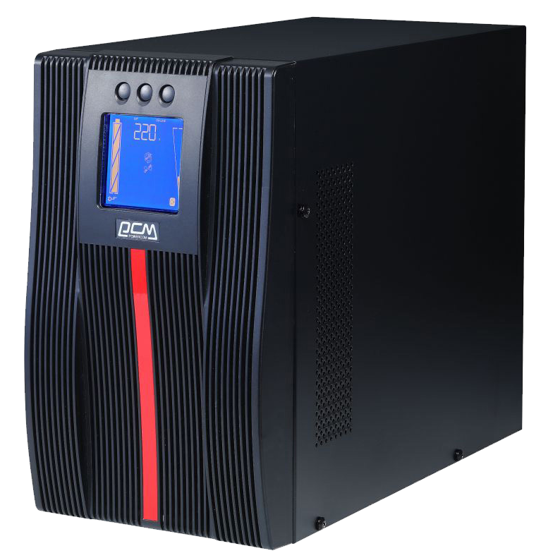 Источник бесперебойного питания Powercom MACAN, On-Line, 1500VA/1500W, Tower, 6*IEC320-C13, Serial+U