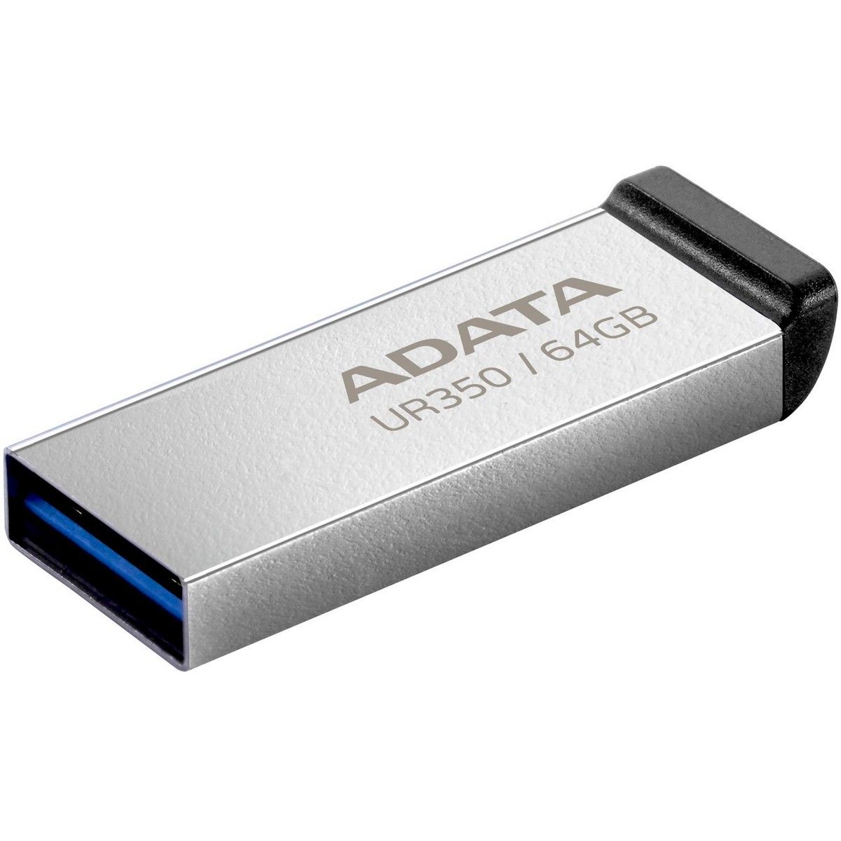 Флеш Диск A-Data 64GB UR350 UR350-64G-RSR/BK USB3.2 серебристый/черный