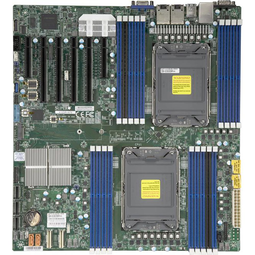 Материнская плата SuperMicro  MBD-X12DPI-N6-B 3rd Gen Intel® Xeon® Scalable processors Dual Socket L