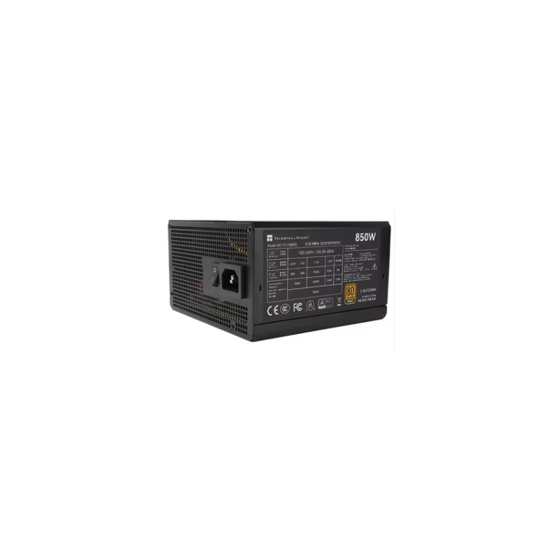 Блок питания Thermalright, 850W 80+ Bronze (ATX, 3, PCIe 5.0, Non-modular, 1x24(20+4)pin 550mm, 1xCP