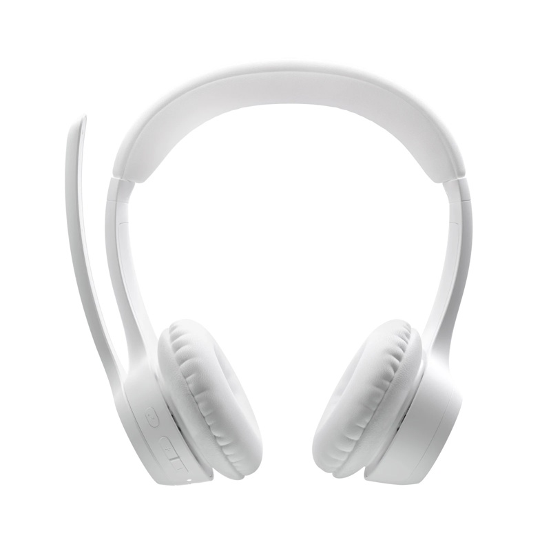 Наушники с микрофоном Logitech Zone 300 белый накладные BT оголовье (981-001417)