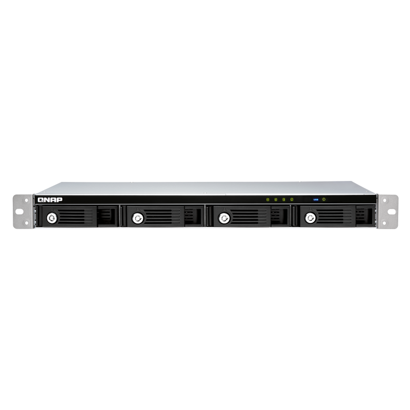 QNAP DAS TR-004U 4-Bay 2.5/3.5 SATA Type-C USB 3.1 Gen 1 (5 Gb/s ) Direct Attached Storage with Hard