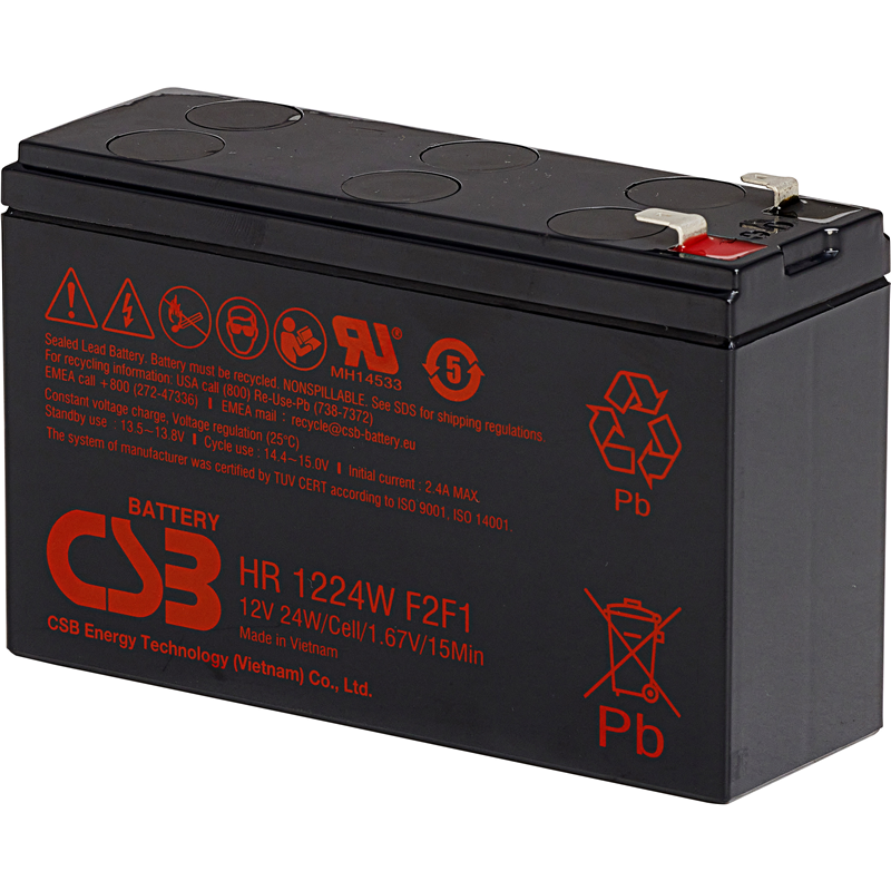 АКБ CSB Аккумуляторная батарея для ИБП (12V/6Ah)