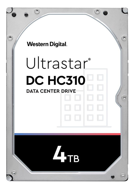 Жесткий диск WD SAS 3.0 4TB 0B36048/0B36539 HUS726T4TAL5204 Server Ultrastar DC HC310 (7200rpm) 256M
