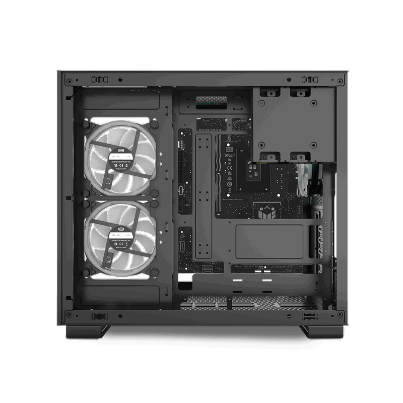 Корпус PCCooler C3T500 ARGB BK, Midi-Tower, TG, 6x120mm ARGB, 1xUSB-C 3.1 + 2xUSB-A 3.0, ATX, mATX, 