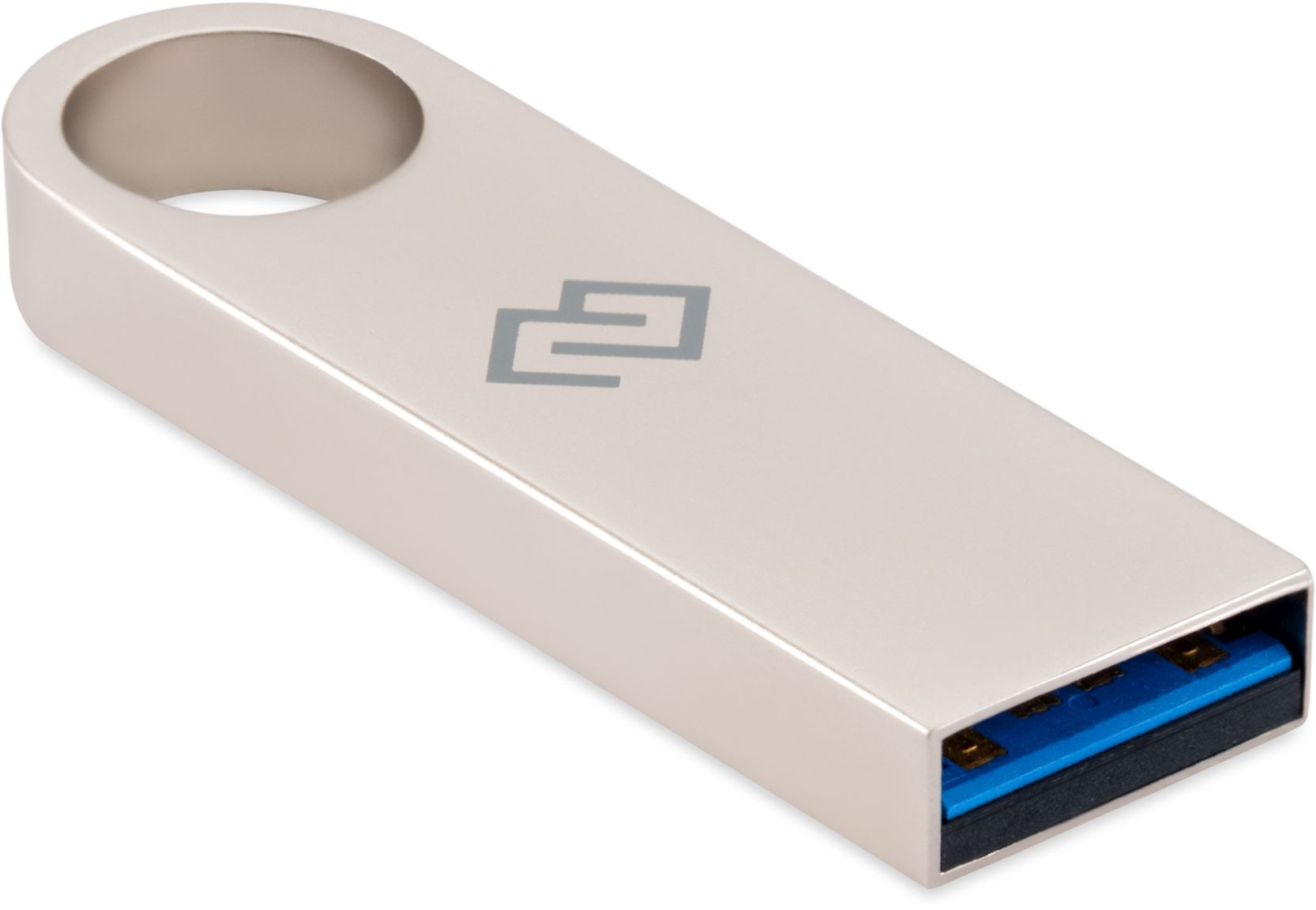Флеш Диск Digma 64GB DRIVE3 DGFUL064A30SR USB3.0 серебристый