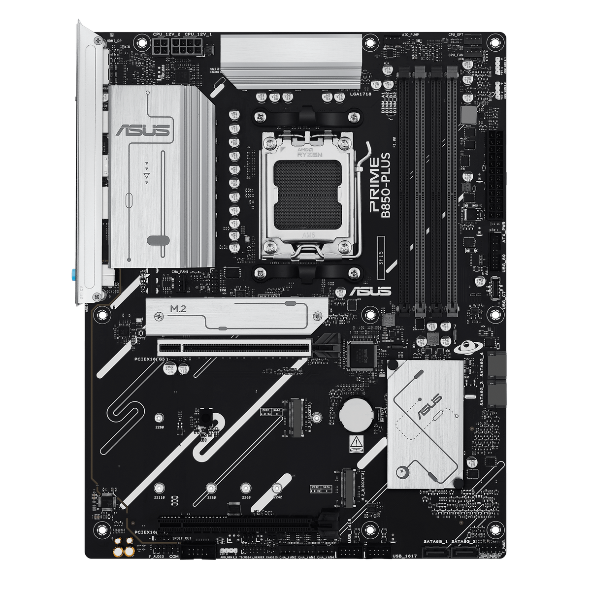 Материнская плата Asus PRIME B850-PLUS-CSM Socket AM5 AMD B850 4xDDR5 ATX AC`97 8ch(7.1) 2.5Gg RAID+