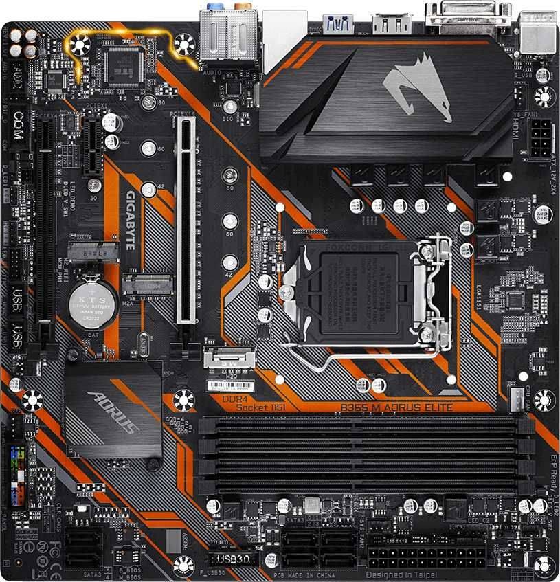 Материнская плата Gigabyte B365 M AORUS ELITE