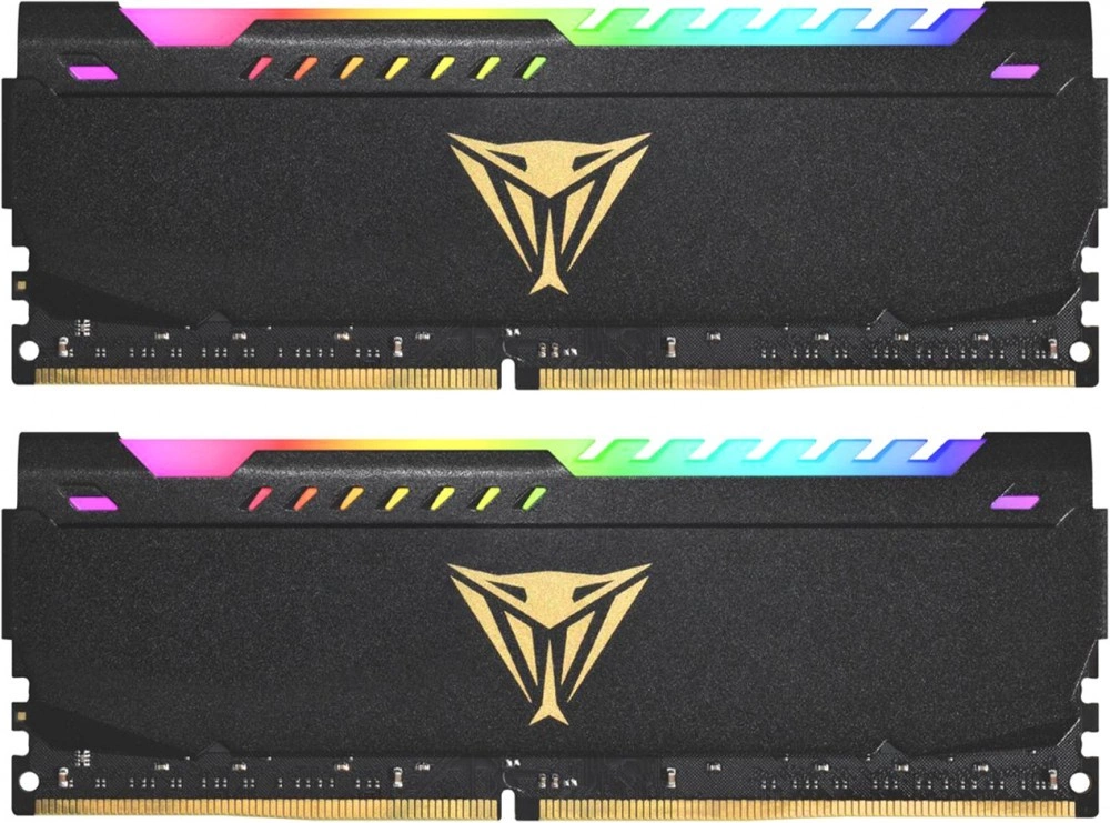 Память DDR4 2x16Gb 3200MHz Patriot PVSR432G320C8K Viper Steel RGB RTL Gaming PC4-25600 CL18 DIMM 288