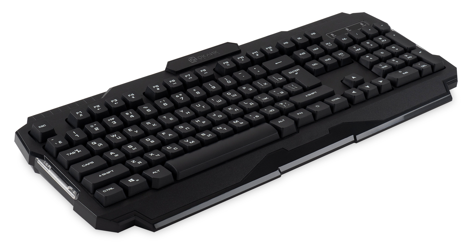 Клавиатура Оклик 757G HW2 черный USB for gamer (1790295)