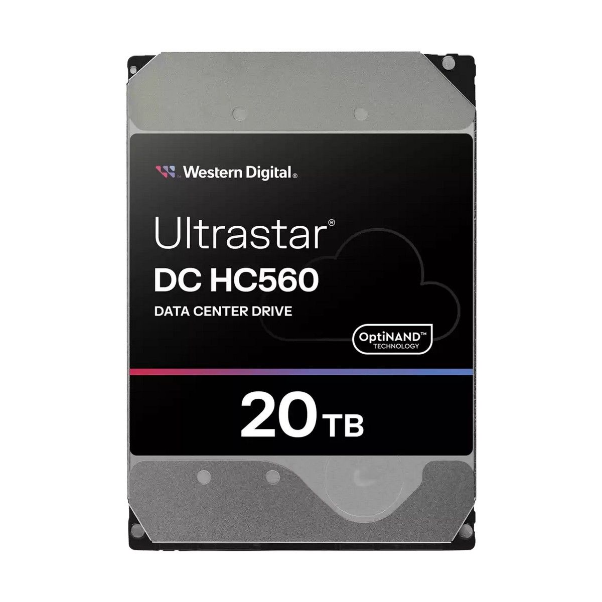 Жесткий диск WD SATA-III 20TB 0F38785 WUH722020BLE6L4 Server Ultrastar DC HC560 512E (7200rpm) 512Mb