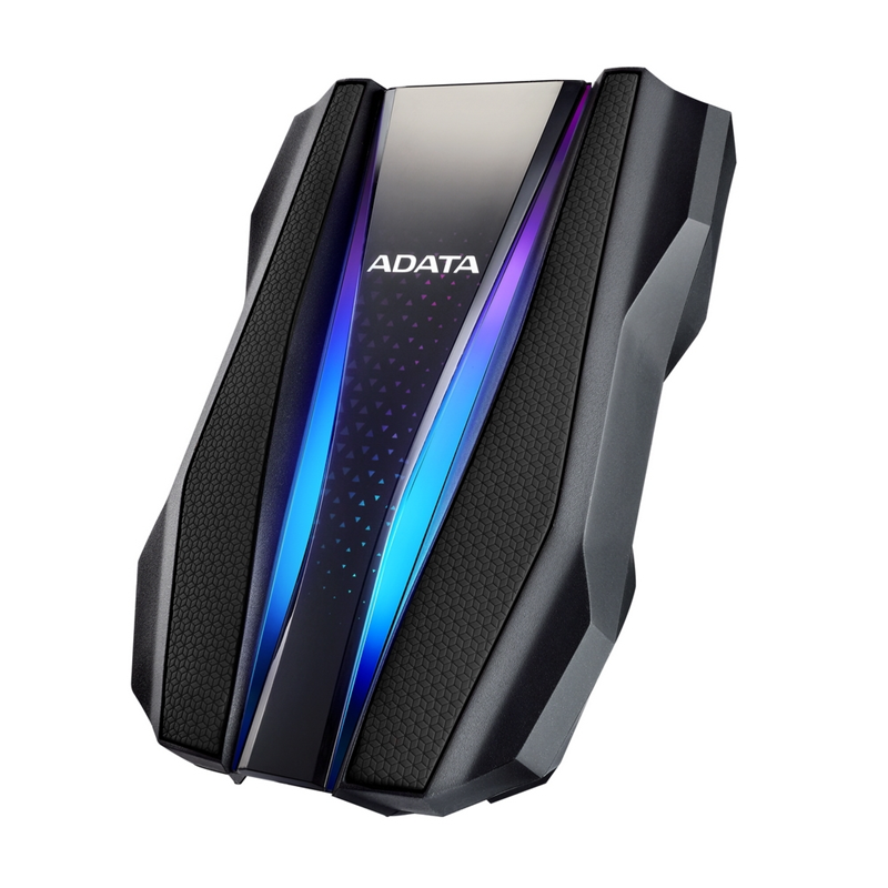 Жесткий диск внешний ADATA HD770G AHD770G-1TU32G1-CBK 1TB 2.5" USB 3.2 Gen 1, RGB, Military-gra